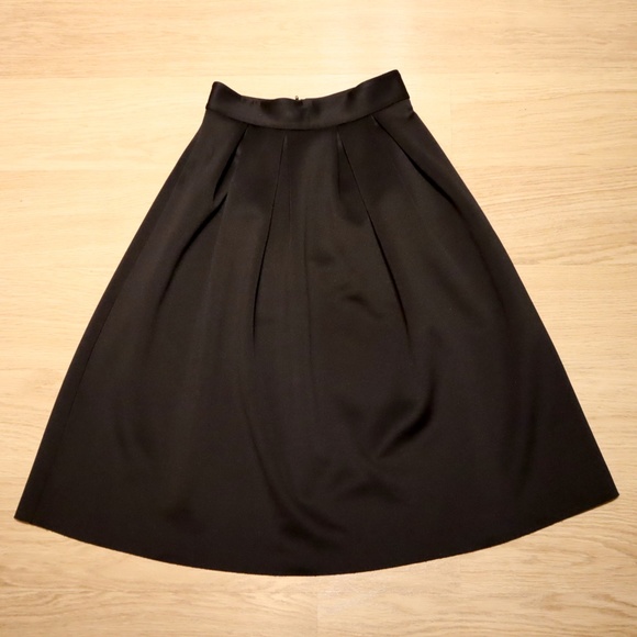 ASOS Formal Midi Circle Skirt - Black, XS - Picture 3 of 6